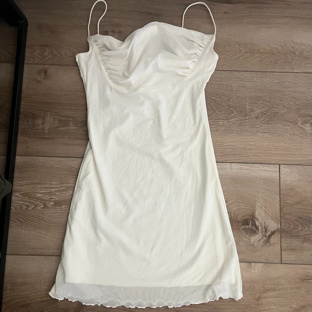 Princess polly white dress, Size 4